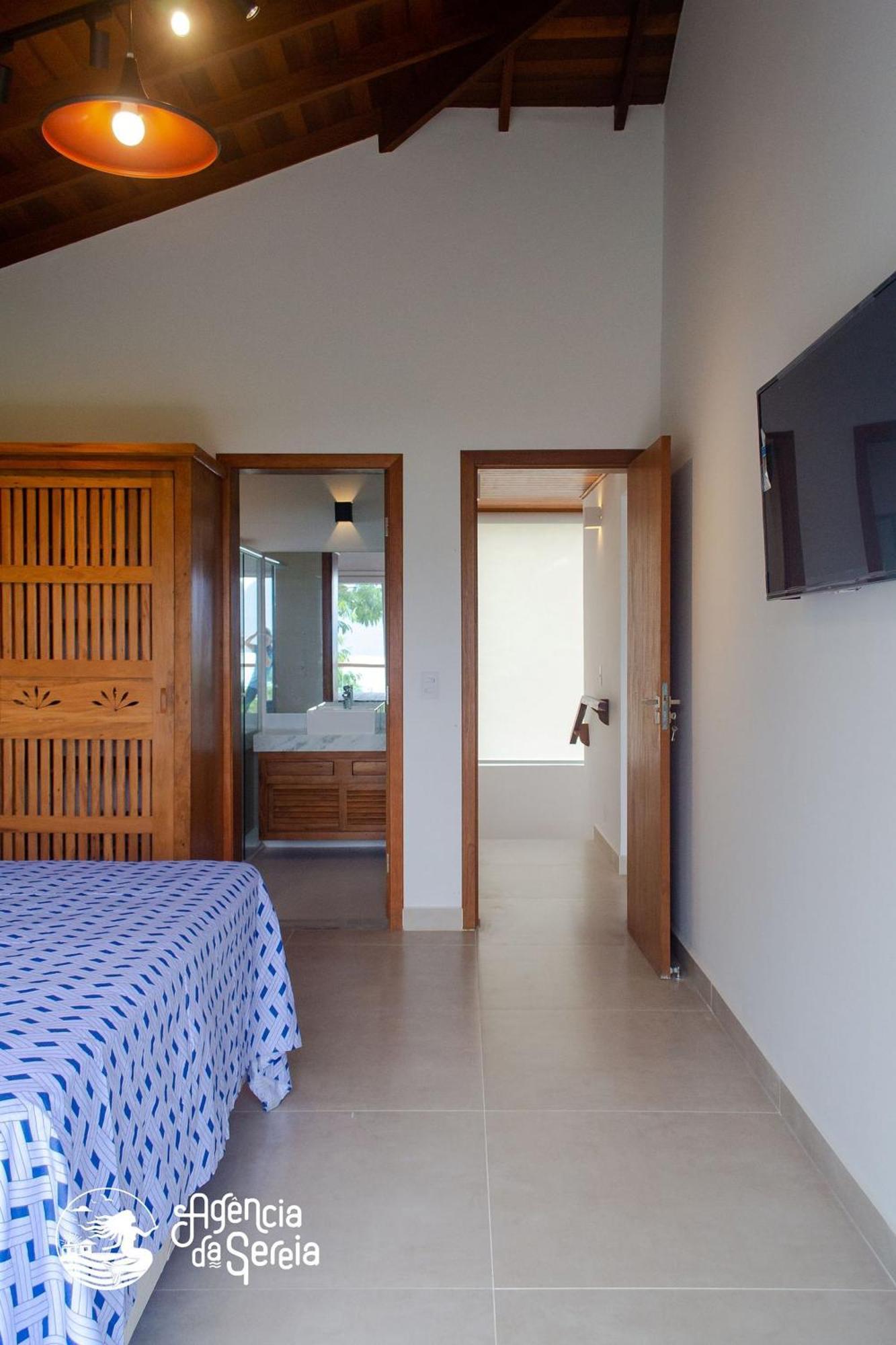 Linda Casa Com Vista Incrivel Em Condominio No Sul Da Ilha Ilhabela Kültér fotó