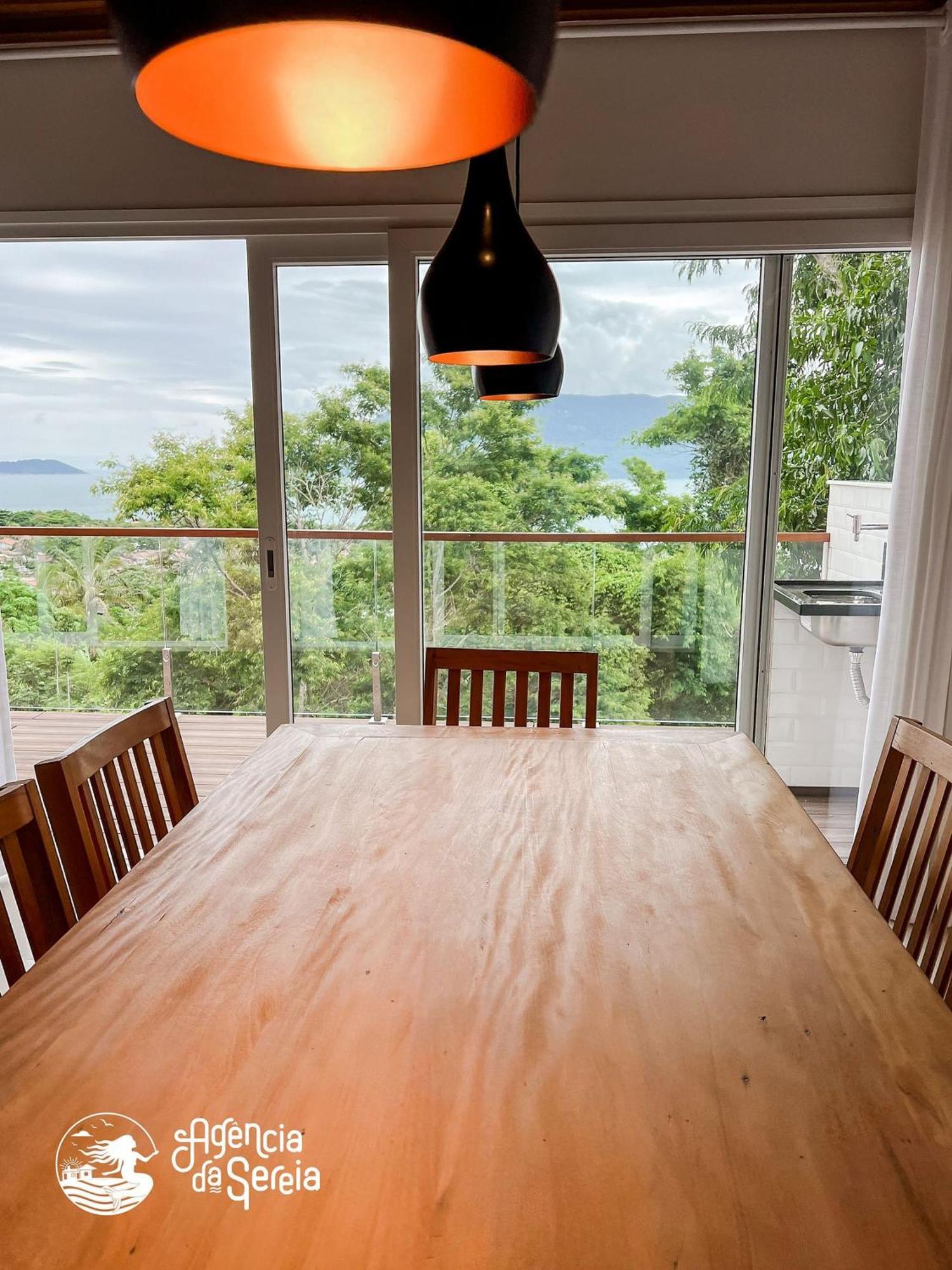 Linda Casa Com Vista Incrivel Em Condominio No Sul Da Ilha Ilhabela Kültér fotó