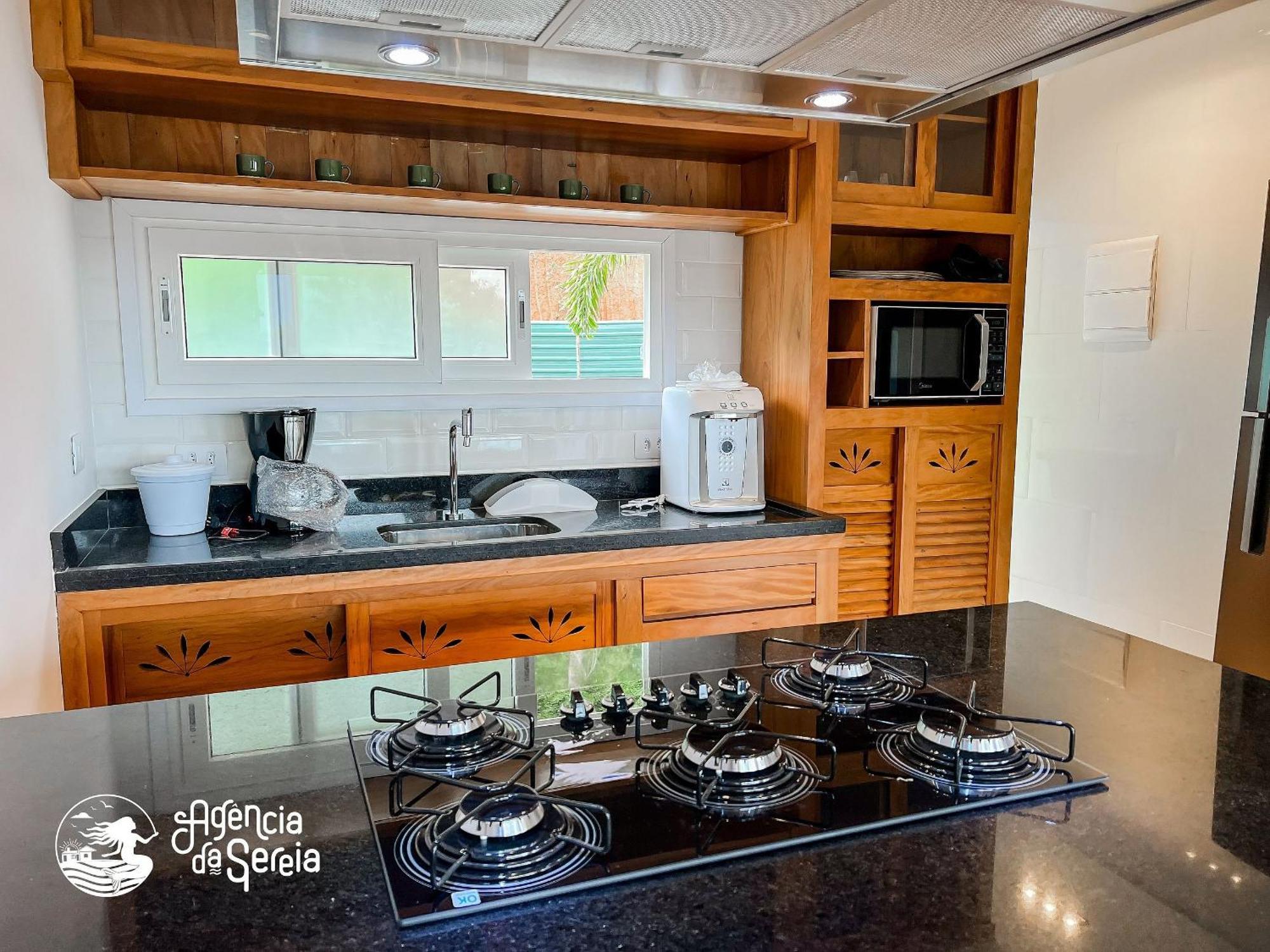 Linda Casa Com Vista Incrivel Em Condominio No Sul Da Ilha Ilhabela Kültér fotó