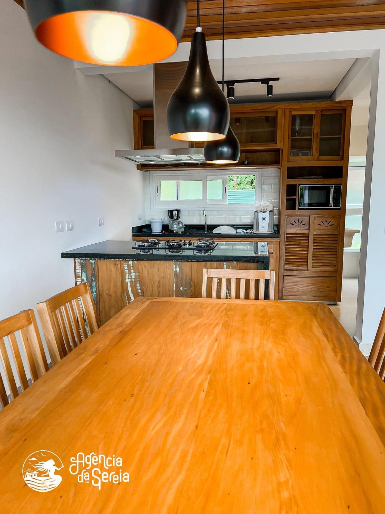 Linda Casa Com Vista Incrivel Em Condominio No Sul Da Ilha Ilhabela Kültér fotó
